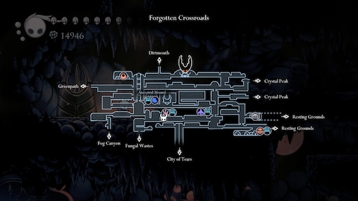 Steam :: Screenshot :: Location of Mask in Forgotten Crossroads.