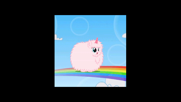 Steam Workshop::Pink Fluffy Unicorns Dancing on Rainbows