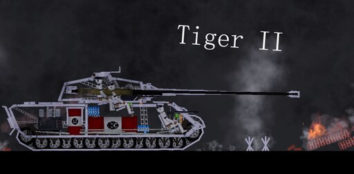 Lego tiger 2 online tank