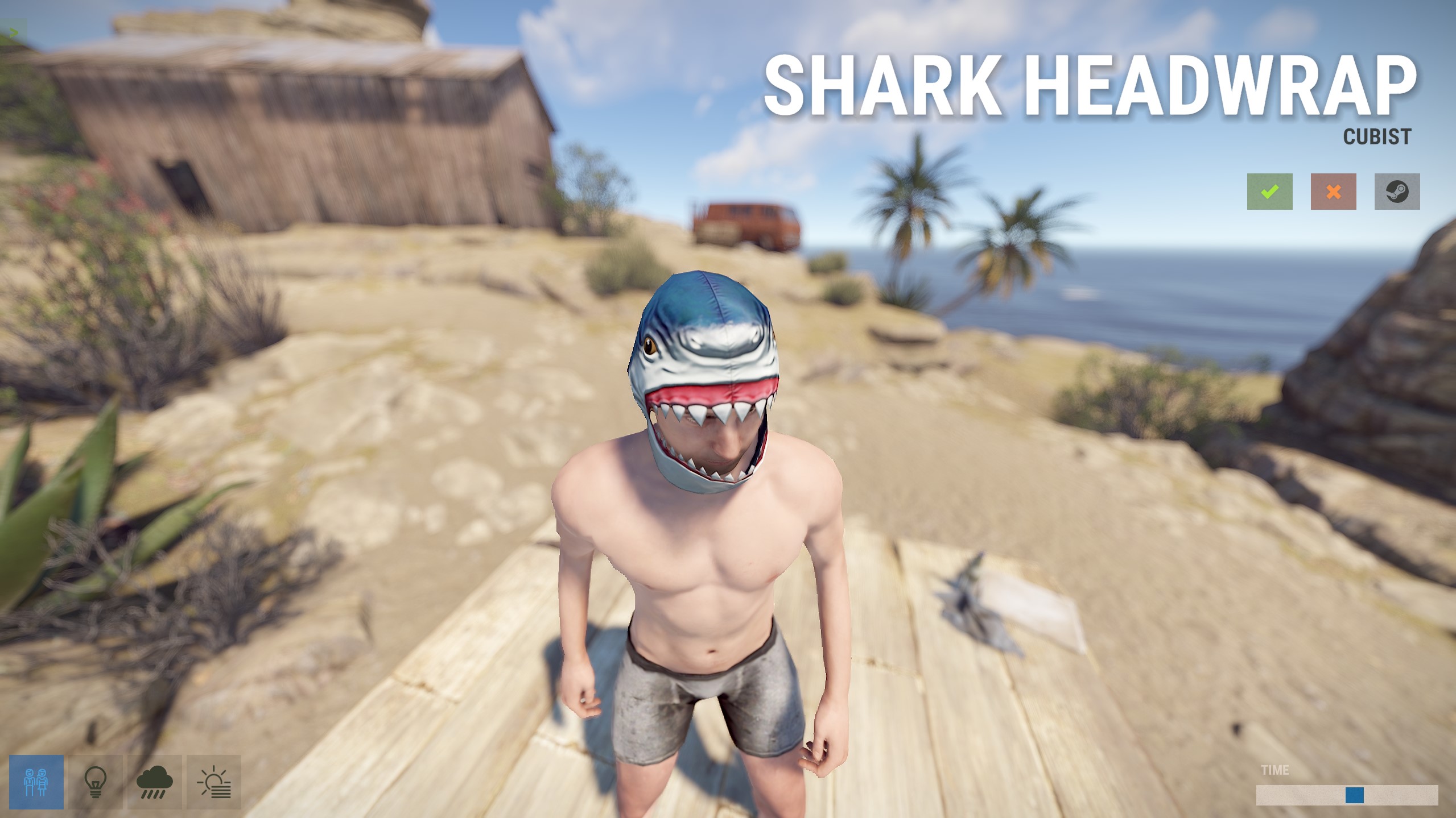 Shark Headwrap thumbnail 5