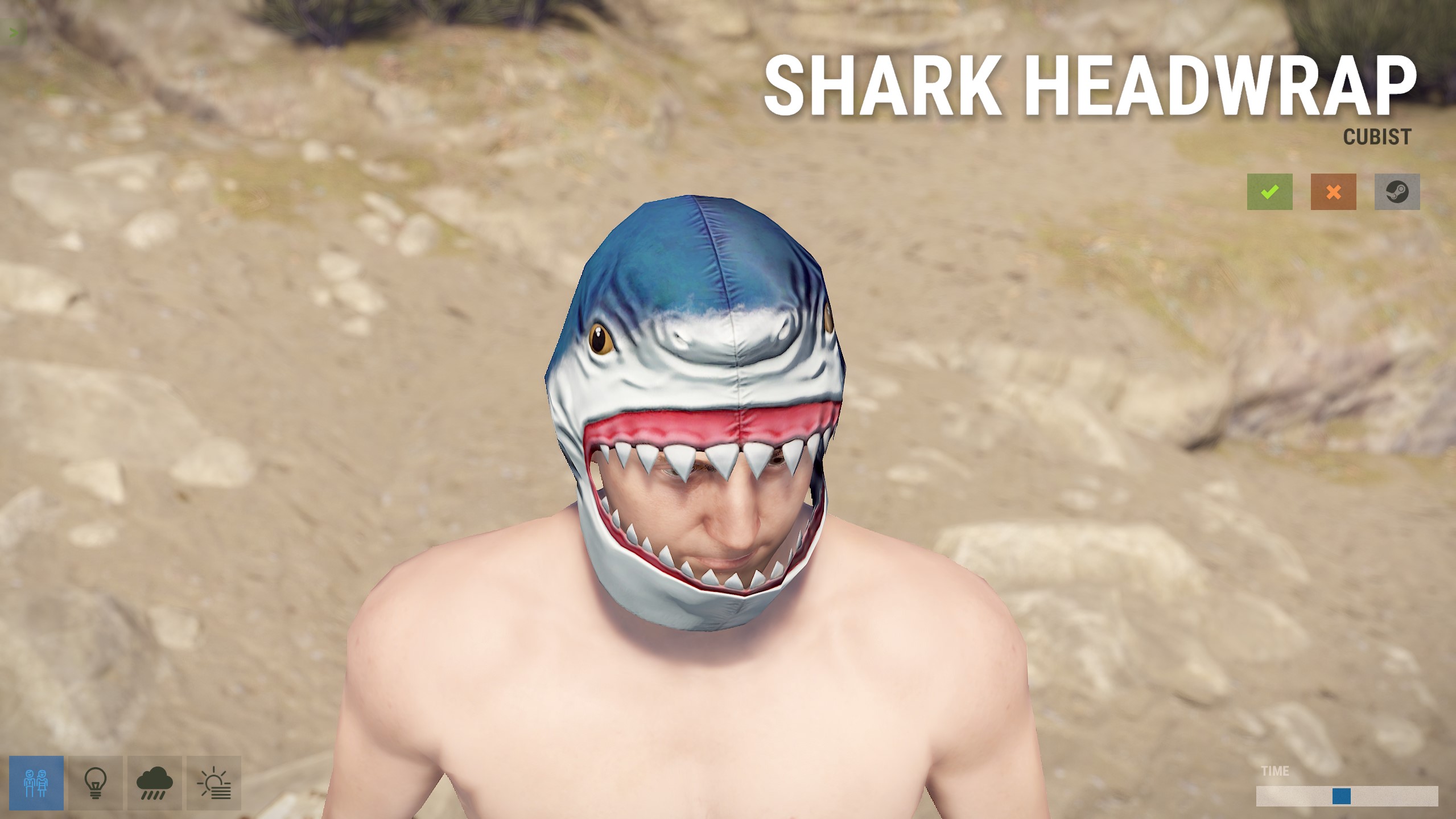 Shark Headwrap thumbnail 6