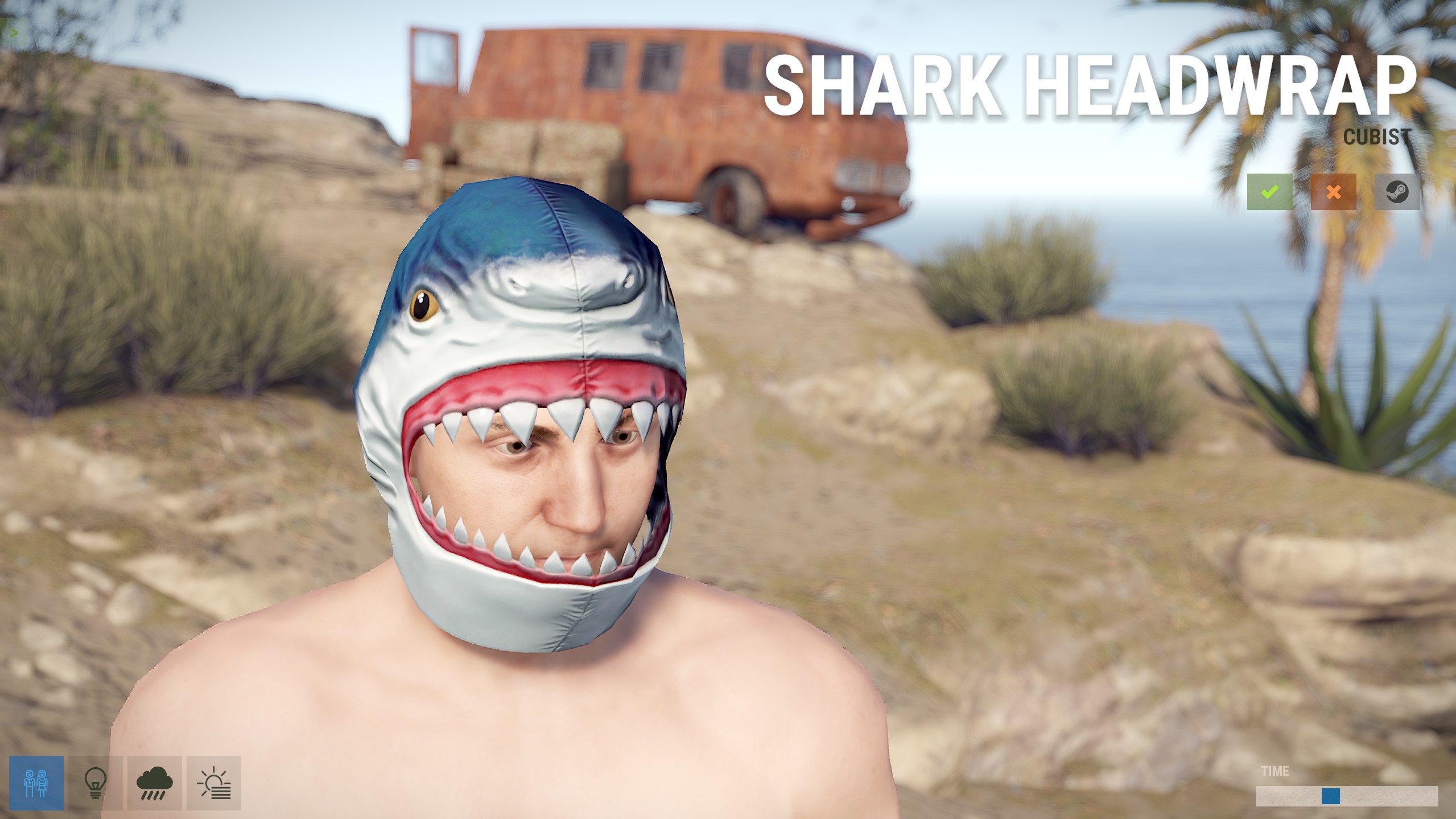Shark Headwrap thumbnail 7