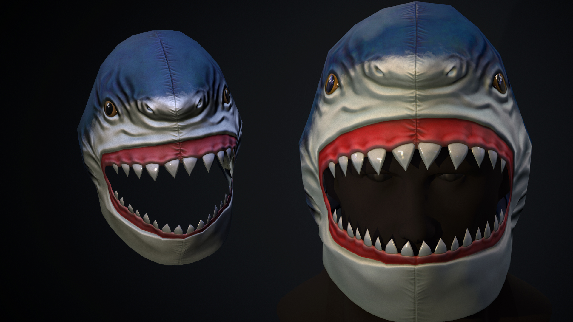 Shark Headwrap thumbnail 4