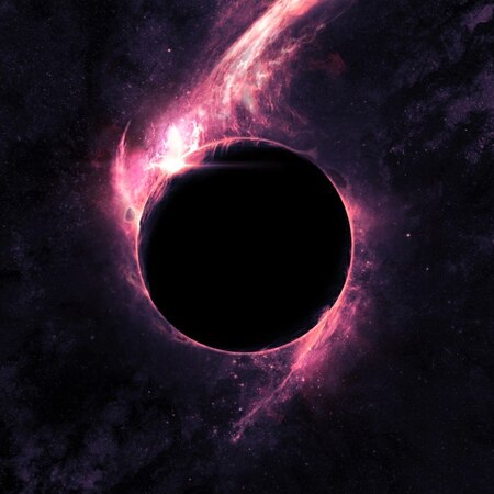 Space - Purple Black Hole