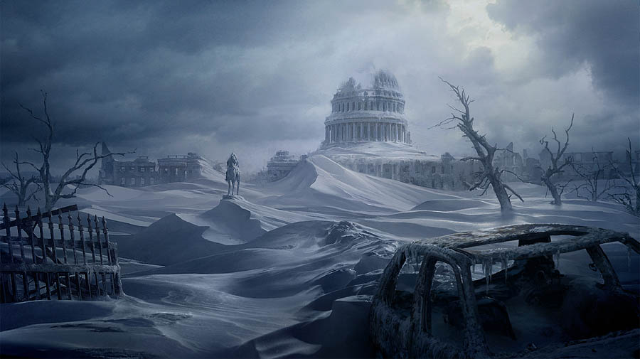 Как выглядит ядерная зима в реальной жизни Long Winter by noro8 on deviantART Apocalyptic, Post apocalyptic, Apocalypse art