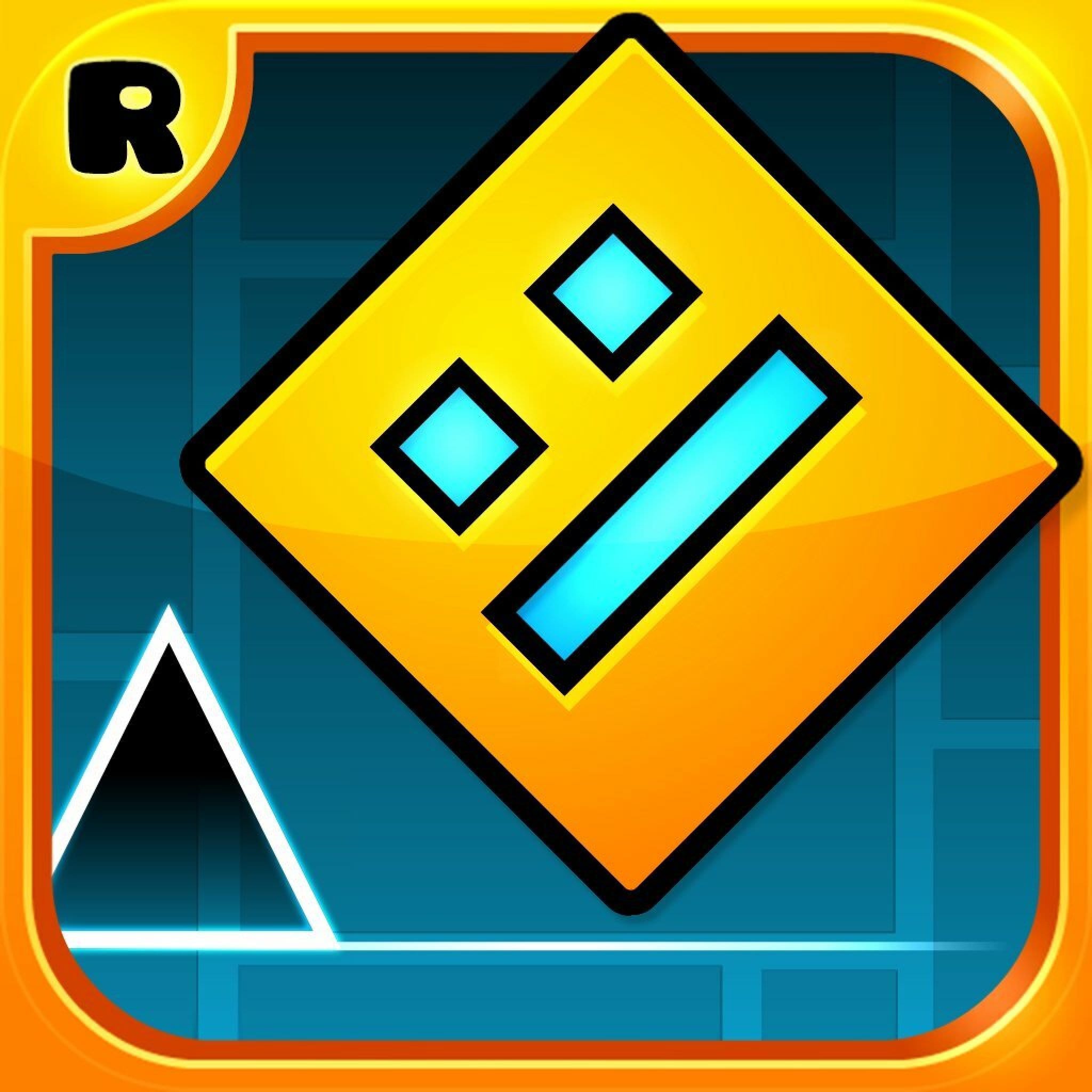 Geometry dash картинка на торт для печати