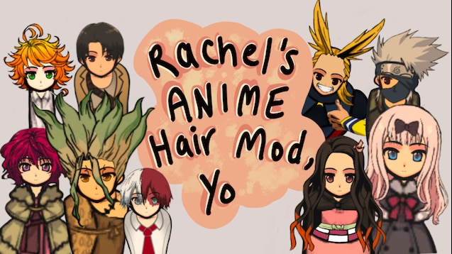 Steam Workshop::Rachel's Anime Hair Mod, Yo
