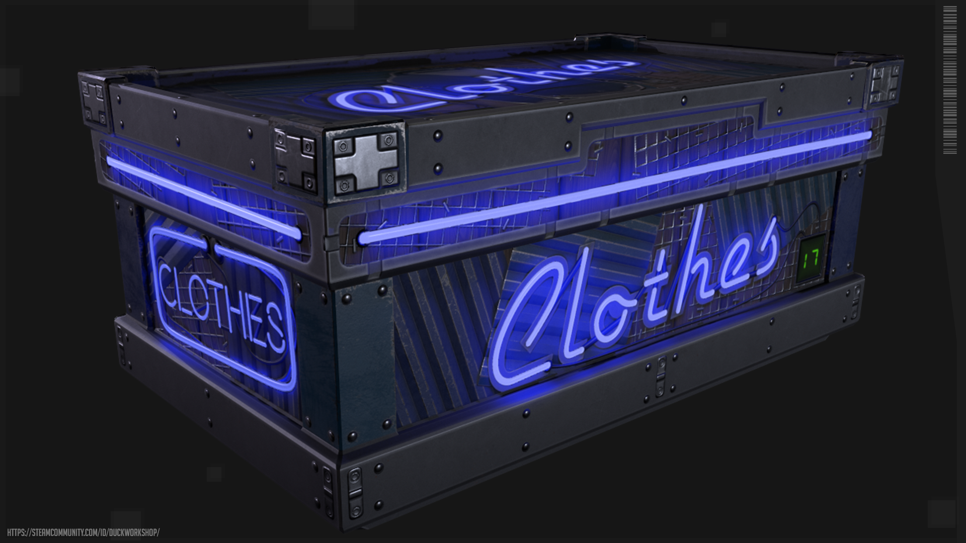 Neon Clothes Storage screenshot 1