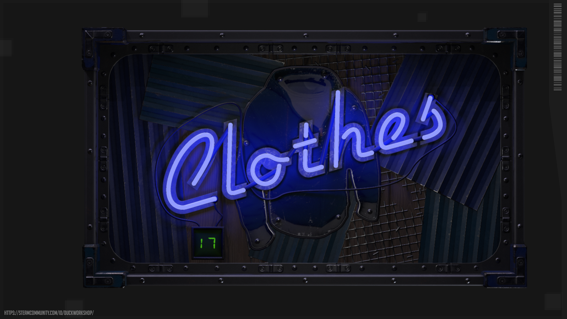 Neon Clothes Storage thumbnail 2