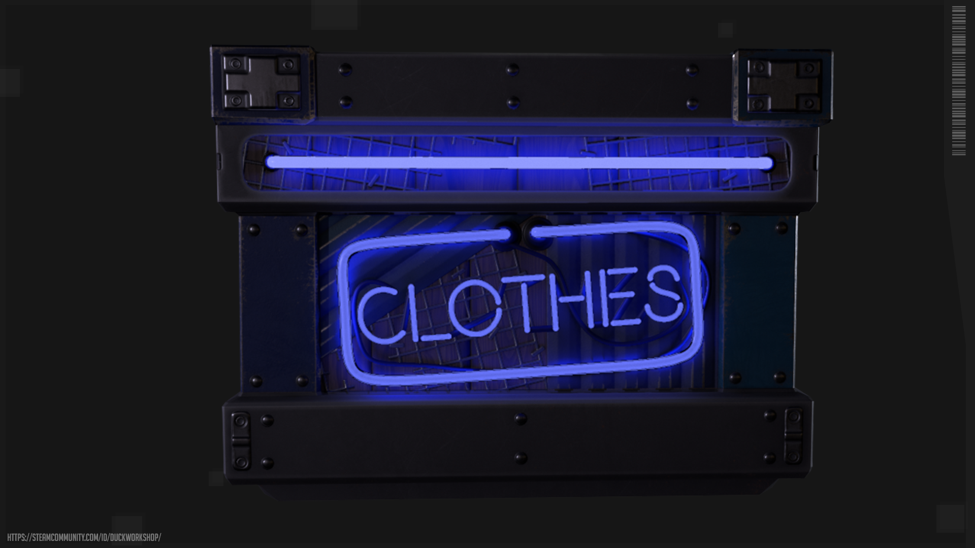Neon Clothes Storage thumbnail 3