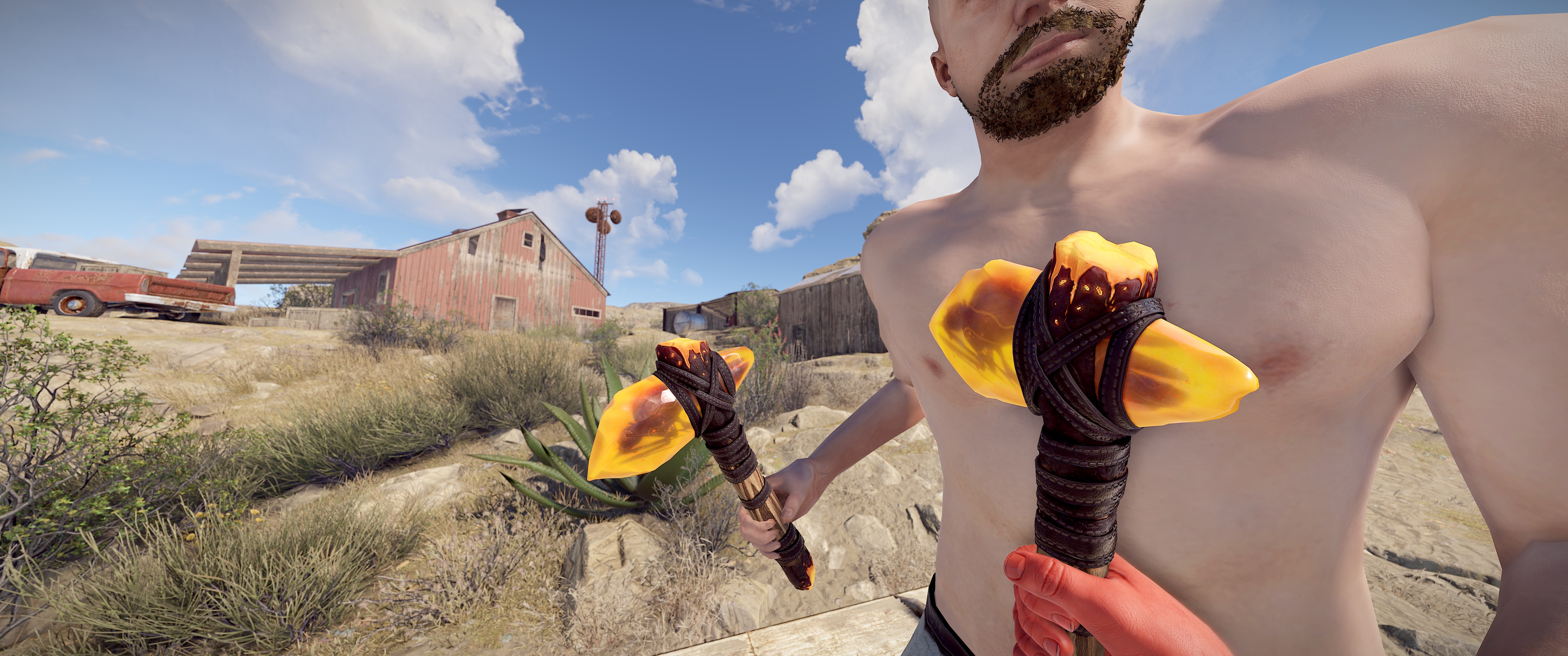 Ancient Amber Stone Hatchet thumbnail 7