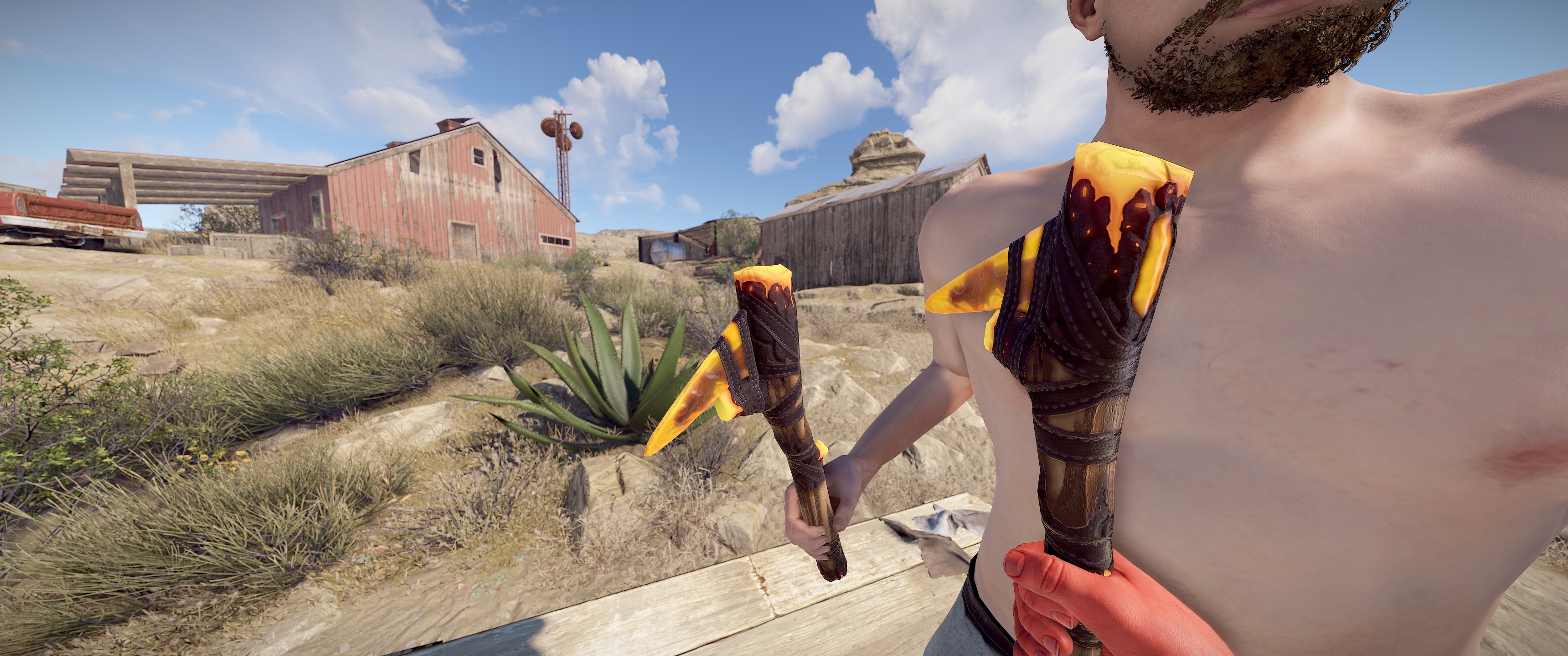 Ancient Amber Stone Pick Axe thumbnail 7