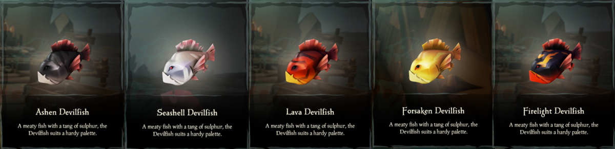 Devilfish türleri.