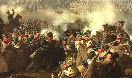 С кем сражались русские солдаты в 1812. Бородинское сражение 1812 Кутузов.
