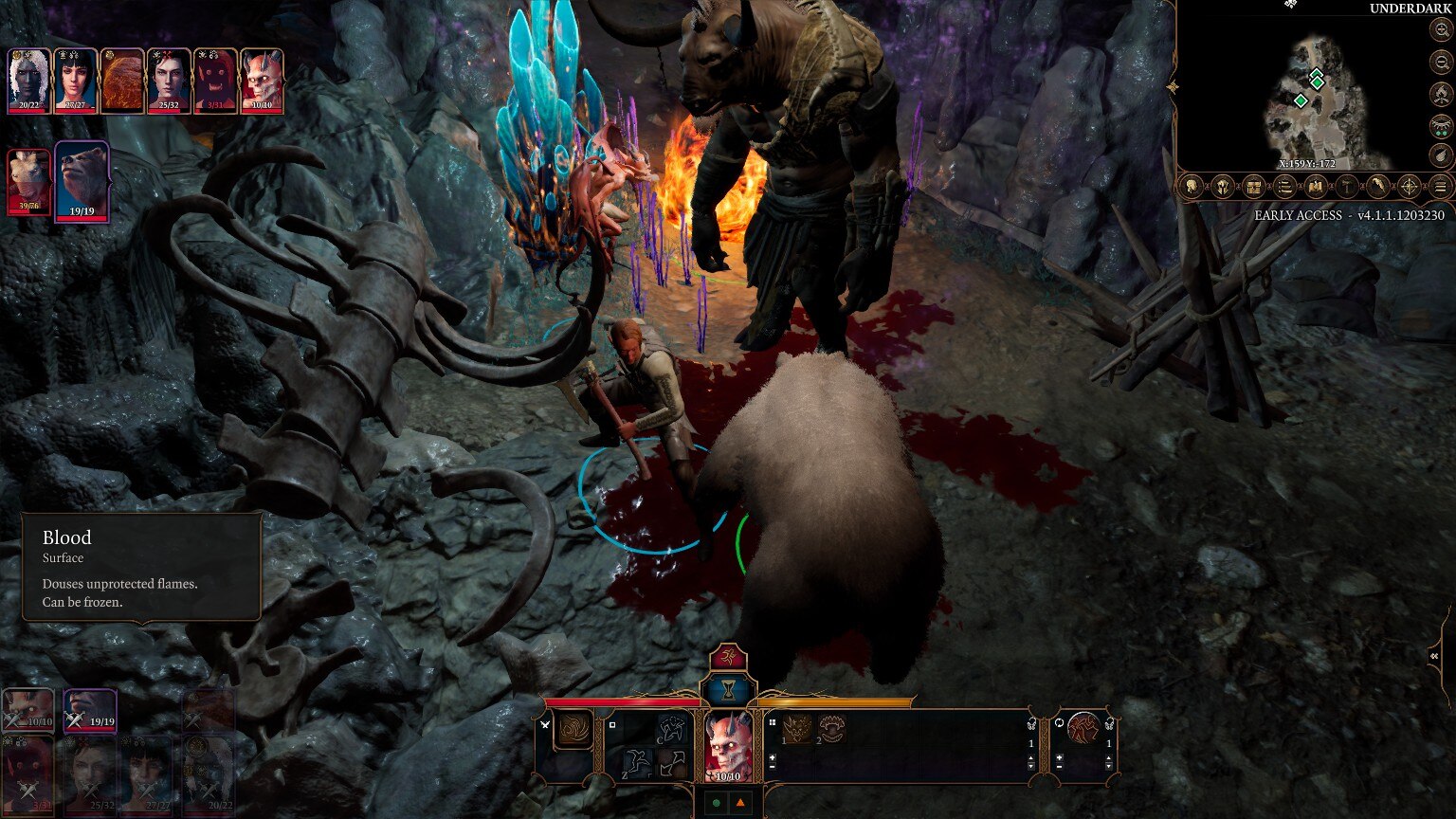 Screenshot of Minotaur Frenzy