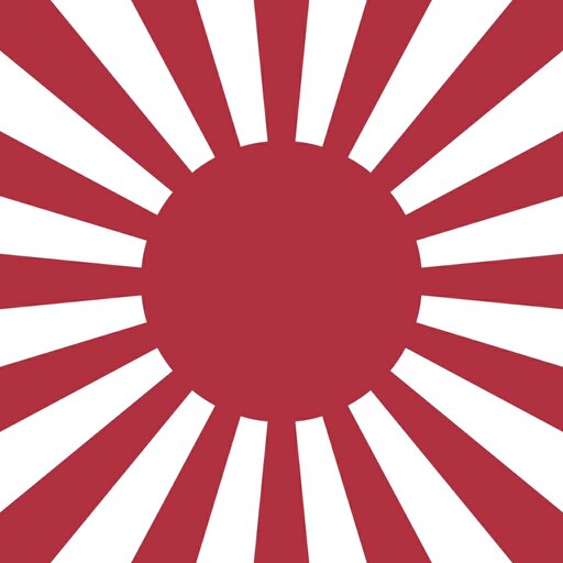 Флаг Японии арт