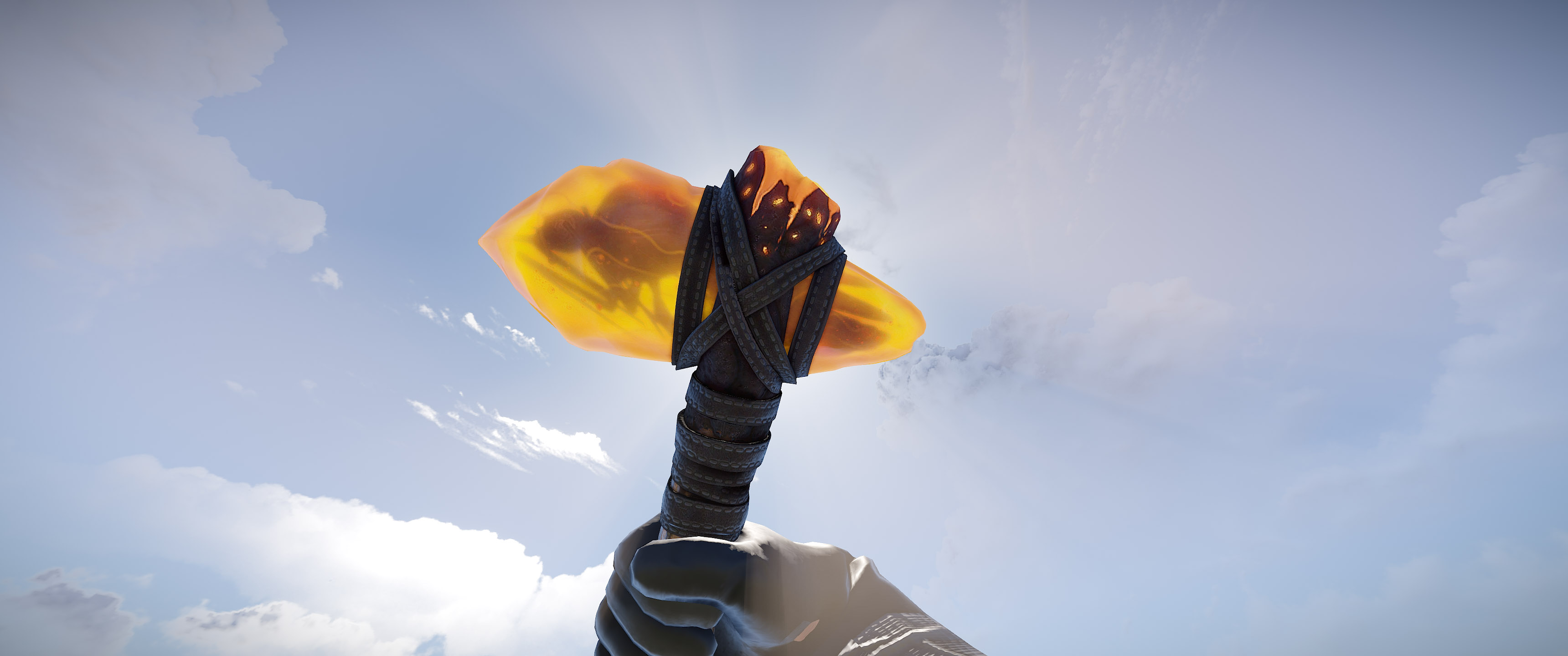 Ancient Amber Stone Hatchet thumbnail 2
