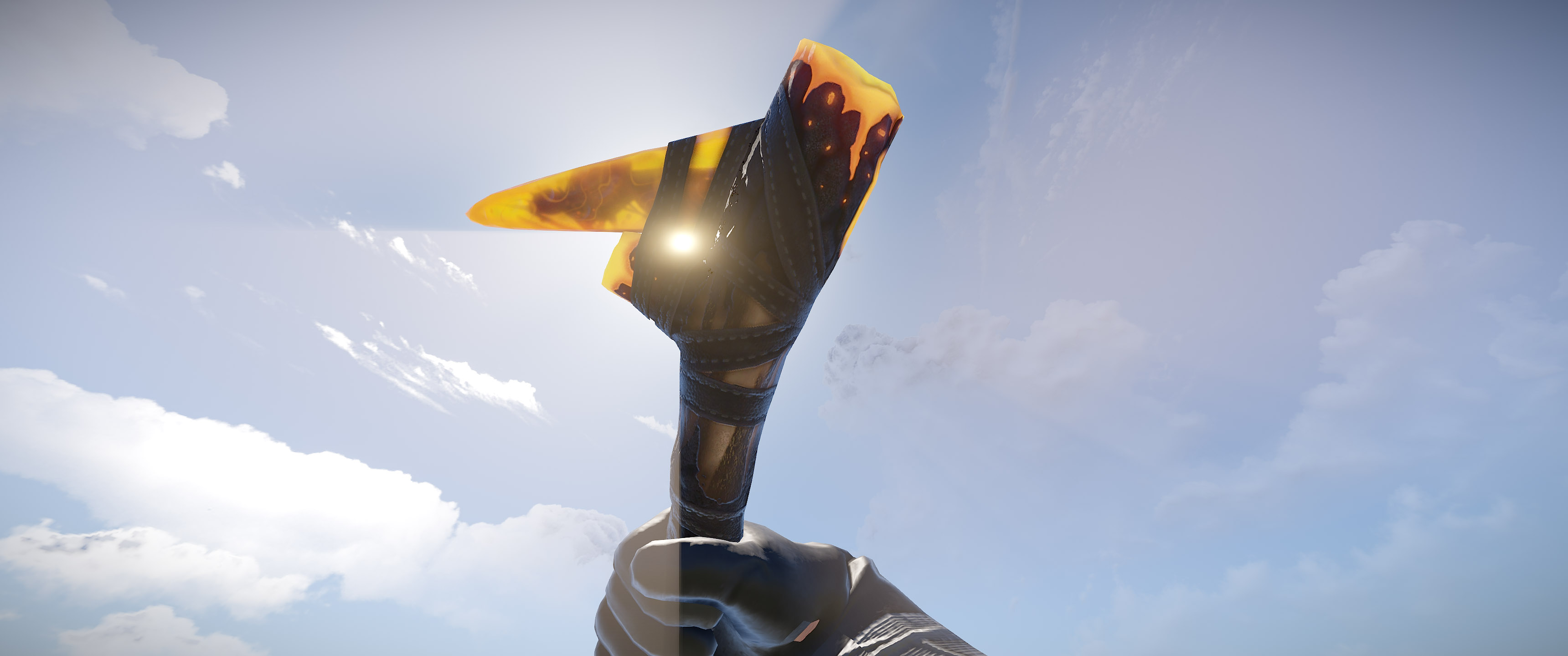 Ancient Amber Stone Pick Axe thumbnail 2