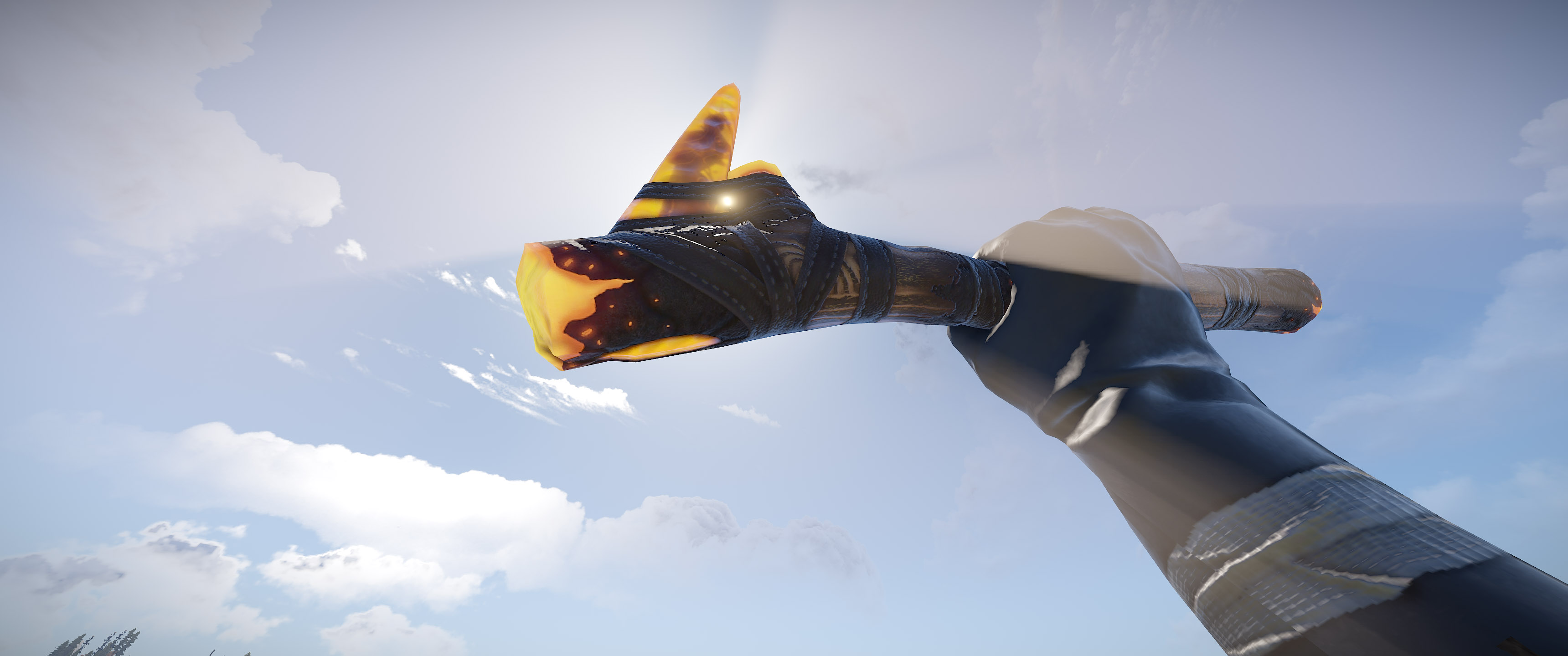 Ancient Amber Stone Pick Axe thumbnail 3