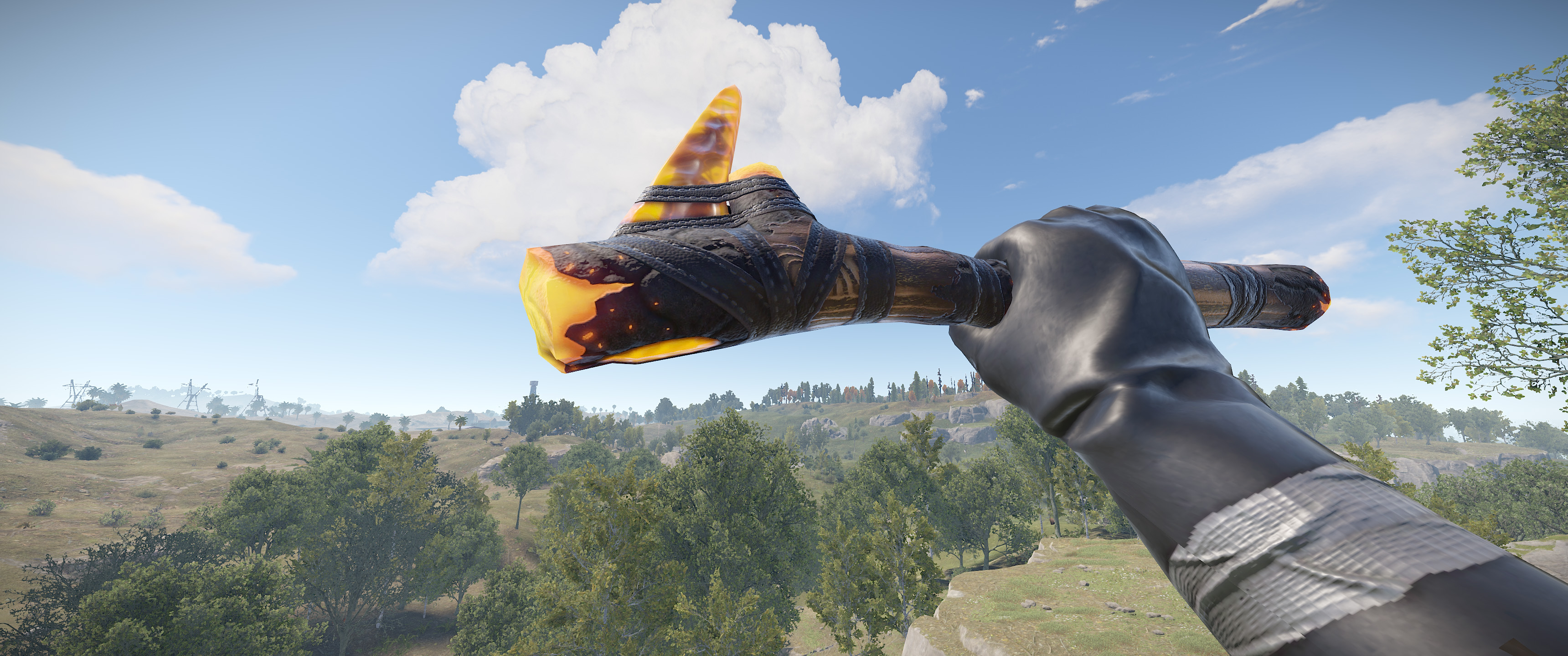 Ancient Amber Stone Pick Axe thumbnail 5