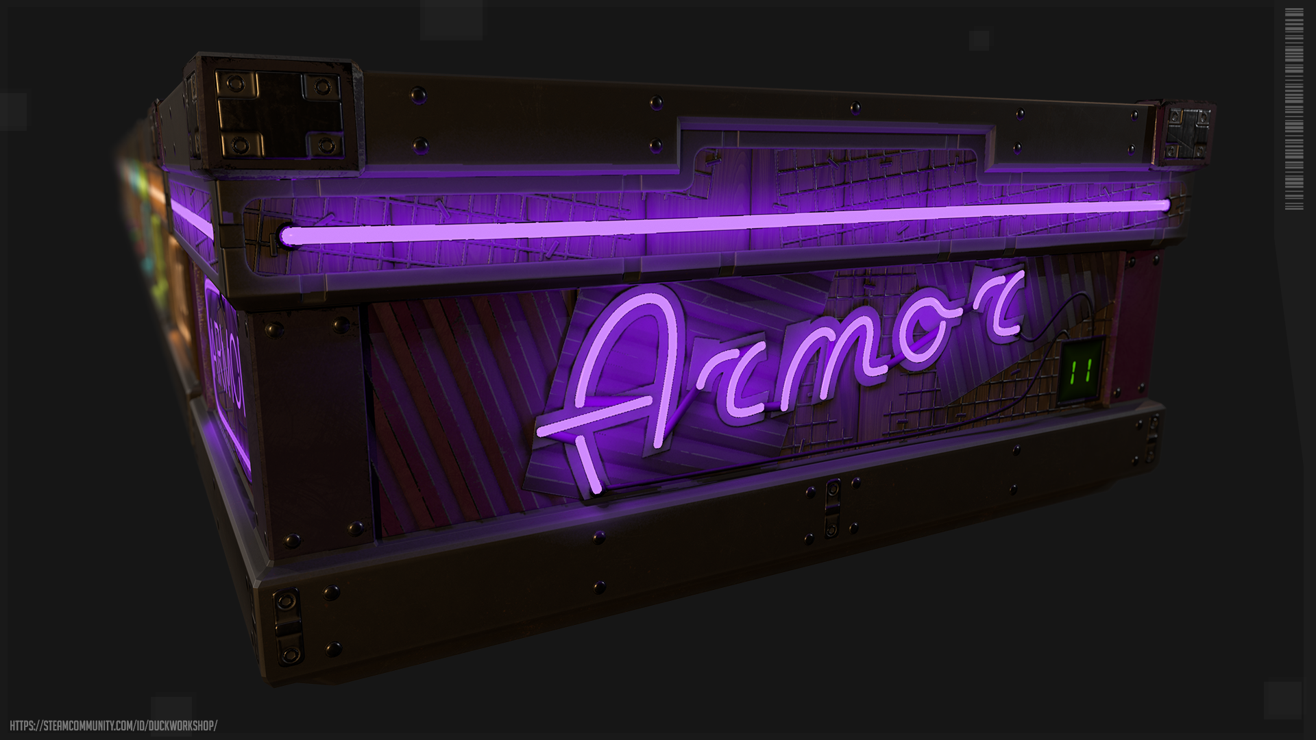 Neon Armor Storage thumbnail 4