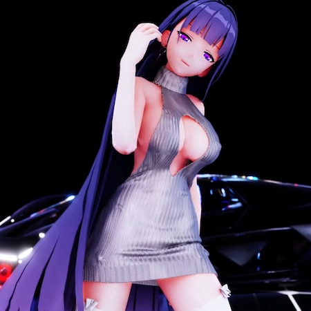 Mmd Raiden Mei 雷電芽衣 Shake It Wallpapers Hdv