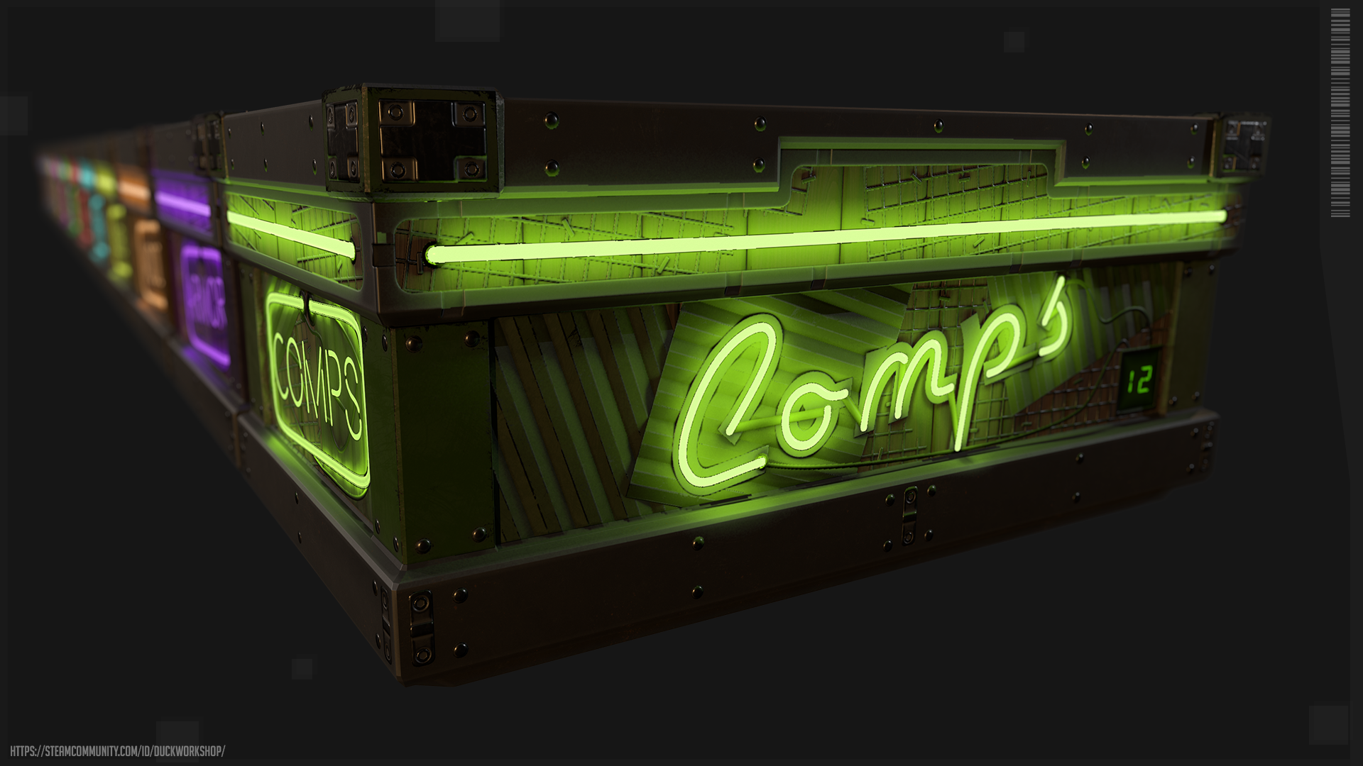 Neon Comps Storage screenshot 1