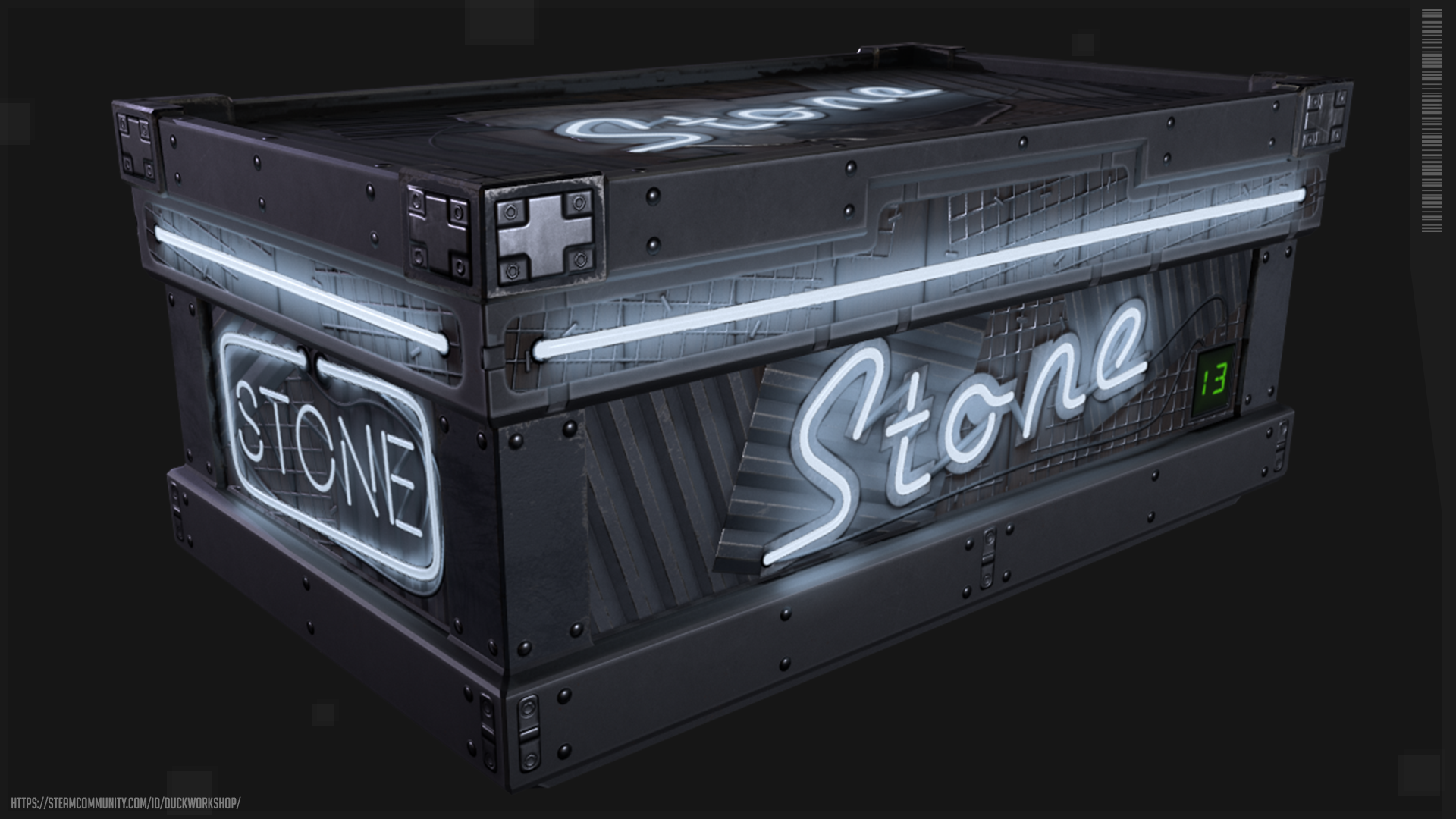 Neon Stone Storage screenshot 1