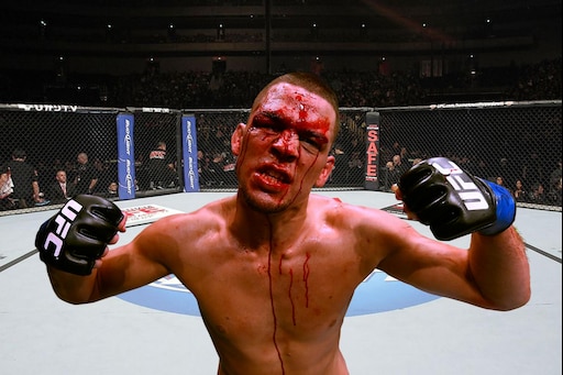 Nate Diaz heads to Arizona for UFC 263: Video