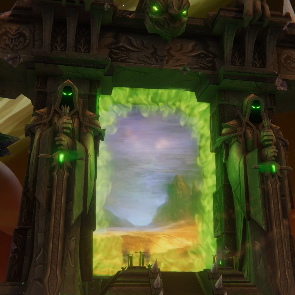 WoW TBC Login Screen