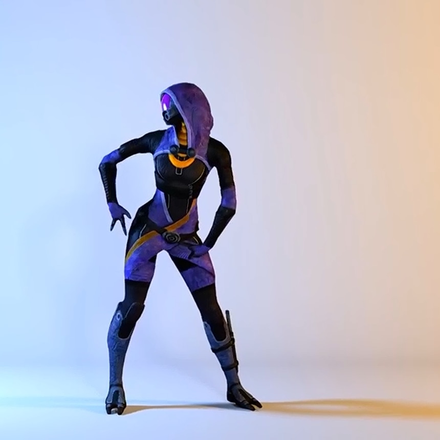 Mass Effect - Tali dancing