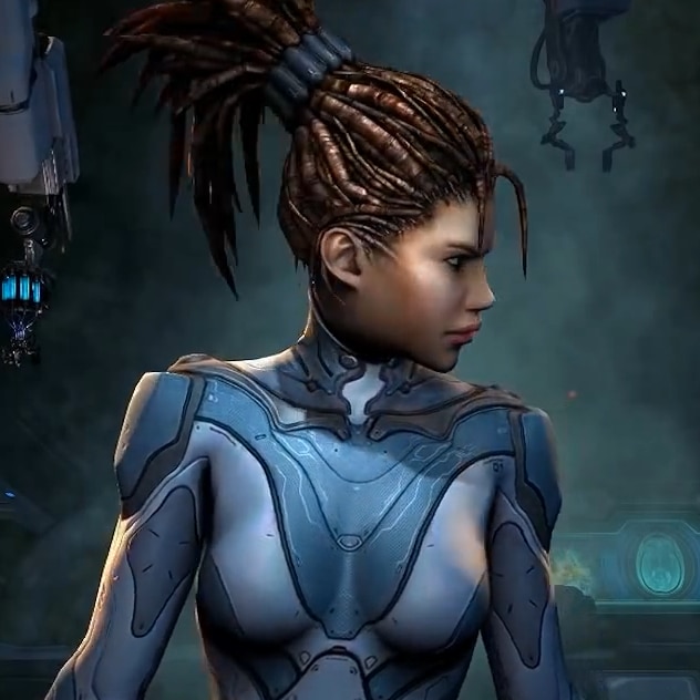 starcraft wallpaper kerrigan