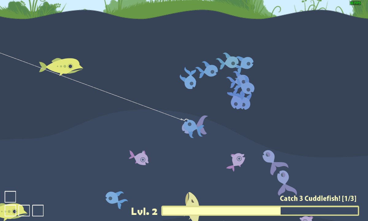 Cat Goes Fishing Huge Hook