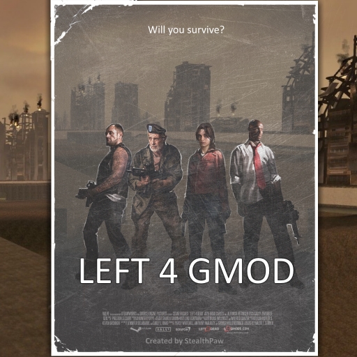 gmod left 4 dead weapons steam workshop