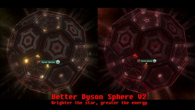 Forvirrede Diskant æg Steam Workshop::Better Dyson Sphere V2.3
