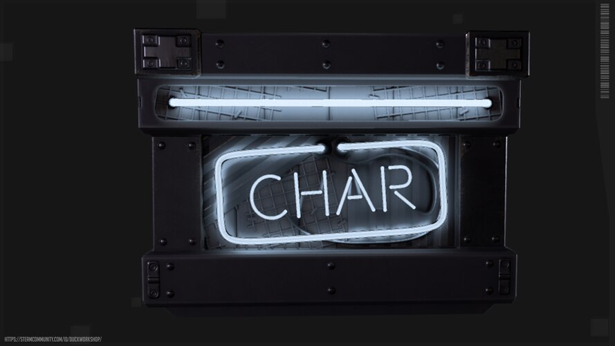 Neon Charcoal Storage - image 1
