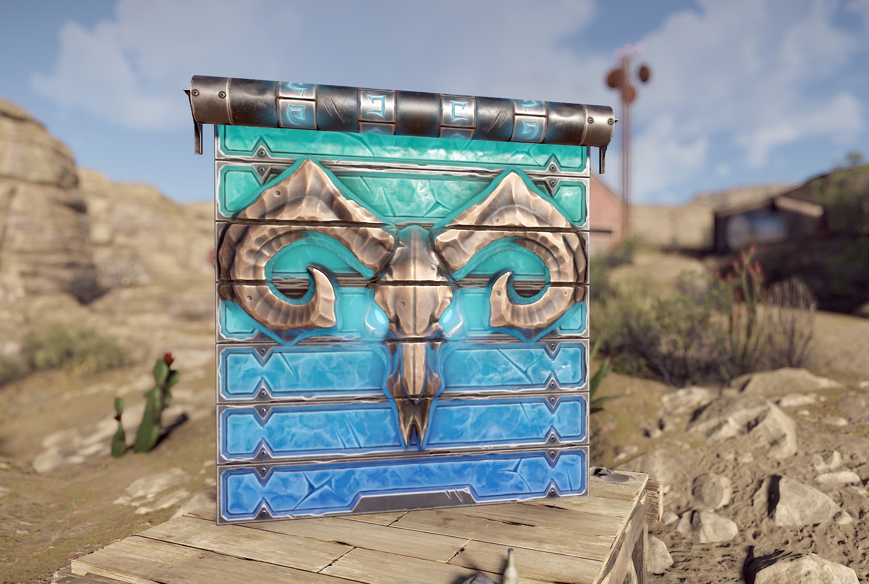 Glacial Visage Garage Door thumbnail 3