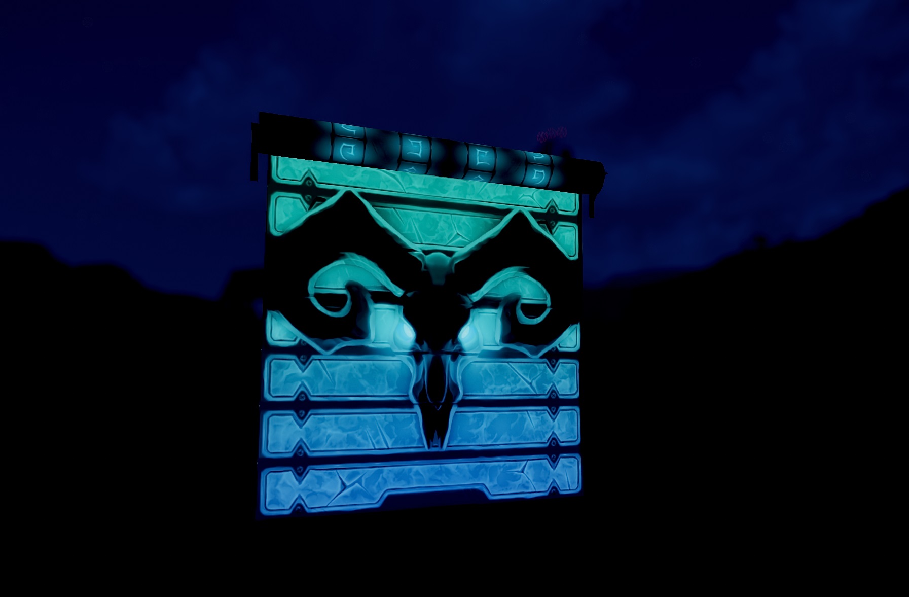 Glacial Visage Garage Door thumbnail 4