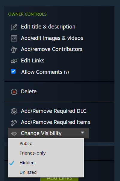 How to upload and update your mods image 13