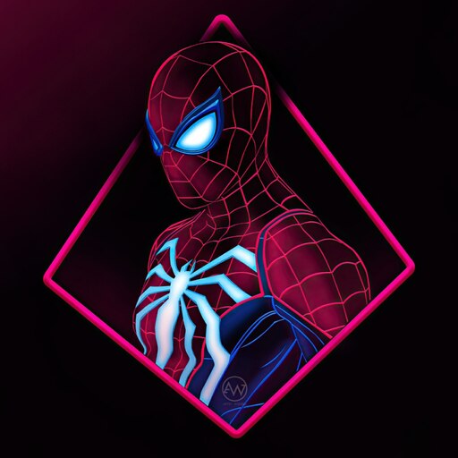 Steam Workshop::Neon Spider-Man