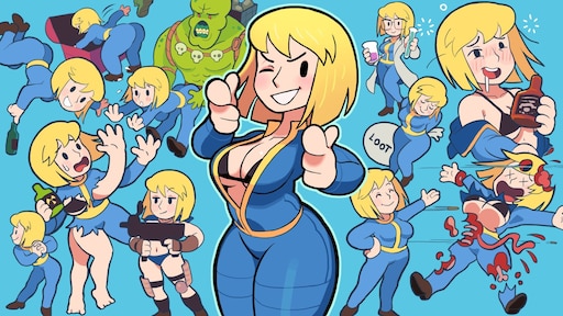 Condition clips vault girl anime fallout 4 фото 4