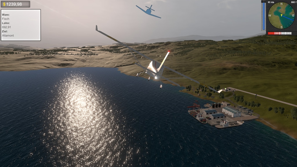Coastline Flight Simulator Gameplay - PS5 