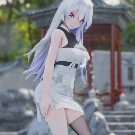 【MMD】HAKU 弱音ハク - Alcohol-Free , R-18