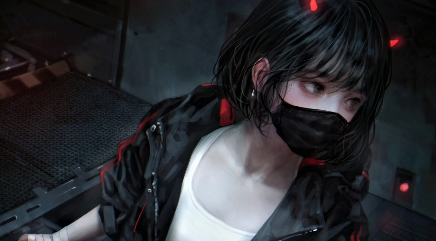 Steamワークショップ Mask Girl 4k Artwork By Shal E