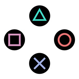 playstation button icon