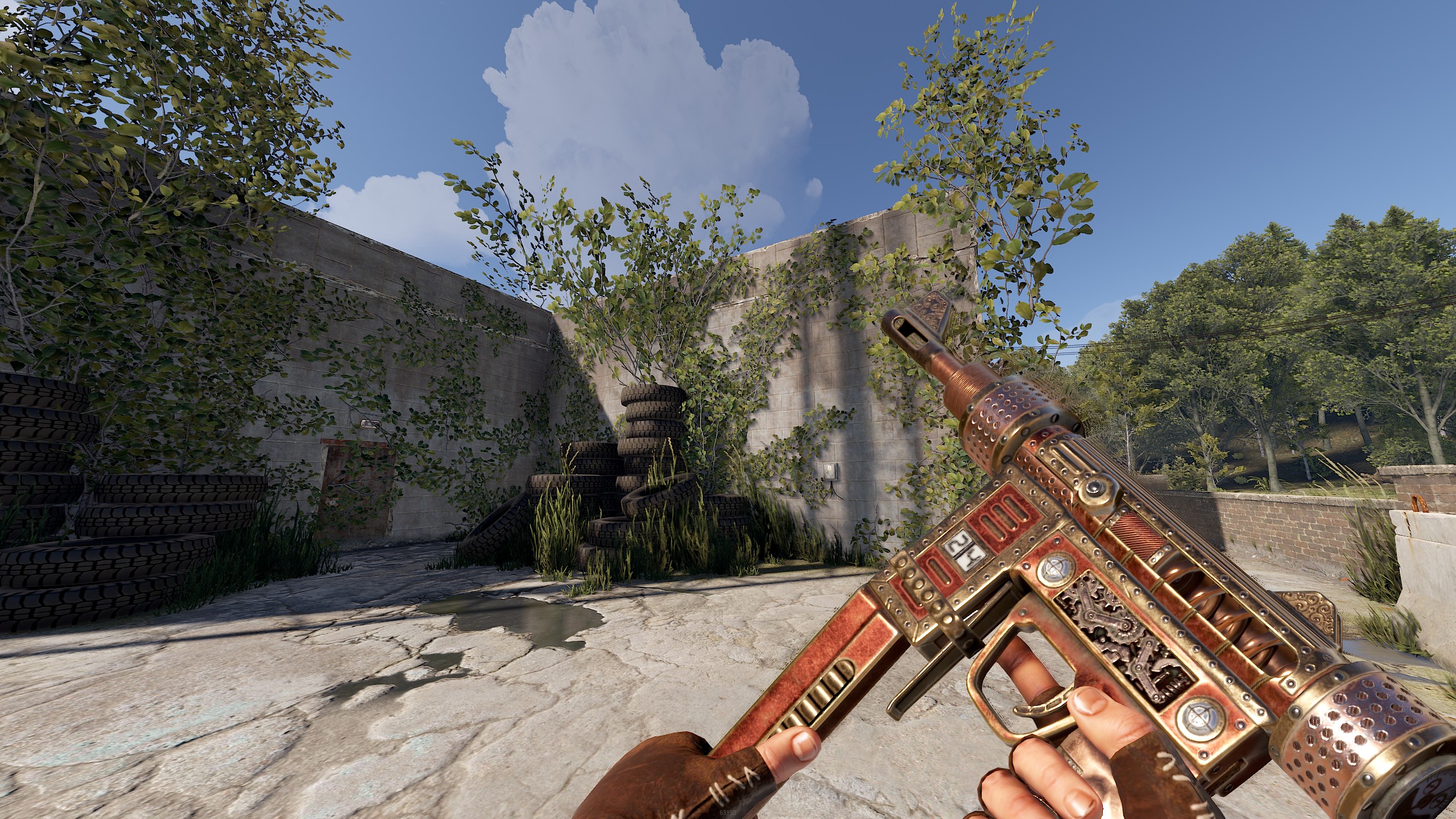 Steampunk SMG screenshot 1
