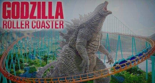 Steam Workshop GODZILLA Roller Coaster