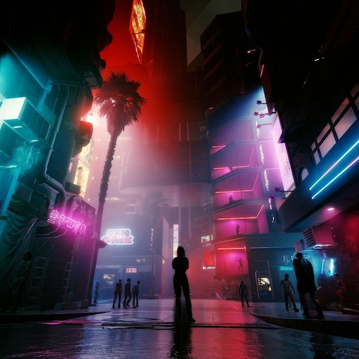 Steam Workshop::Cyberpunk rain
