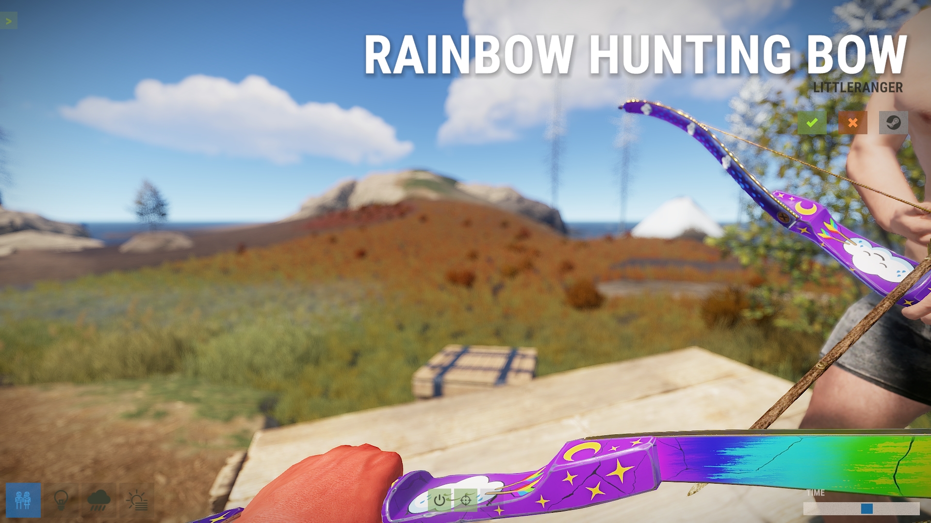 Rainbow Pony Hunting Bow thumbnail 4
