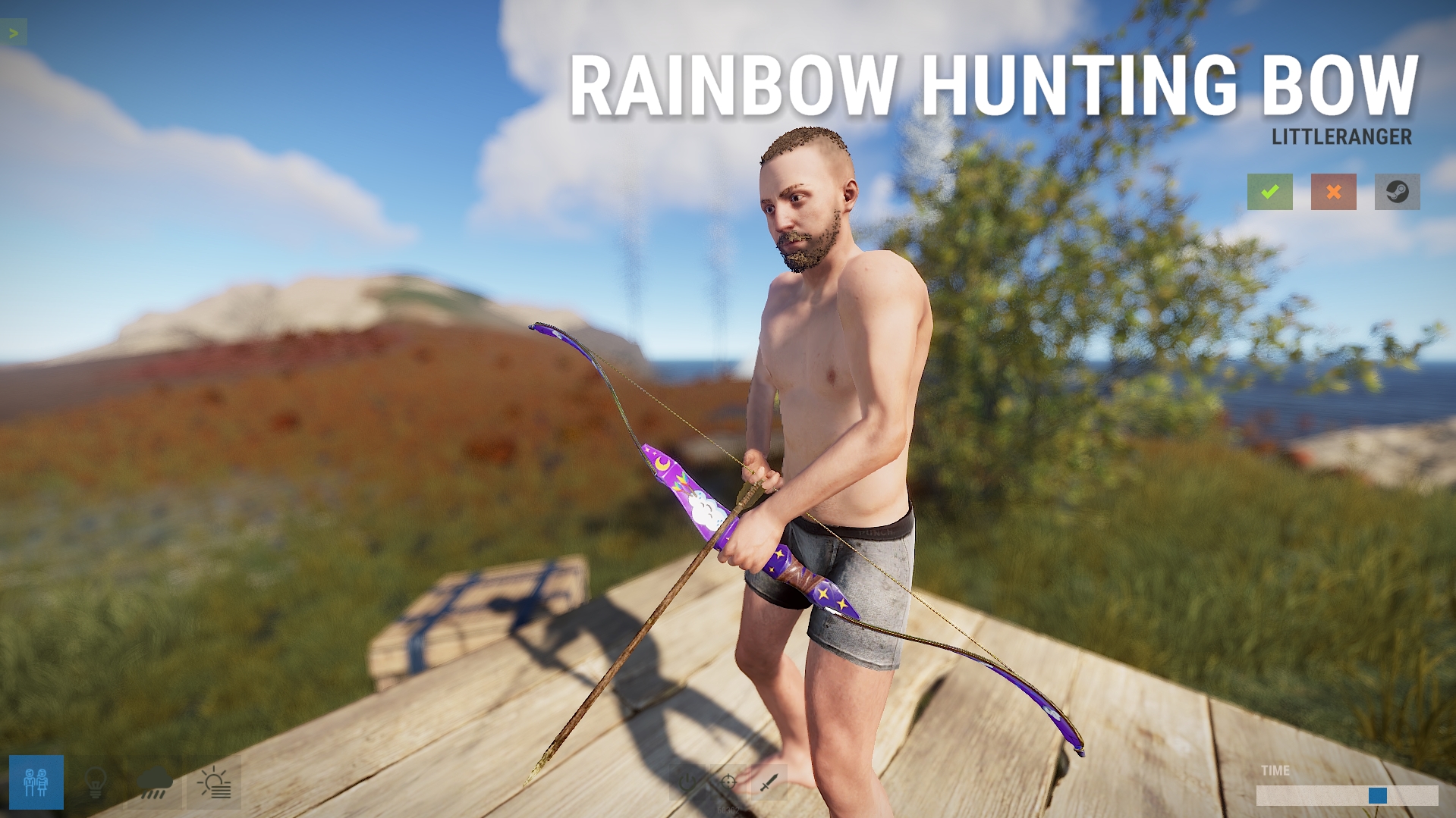 Rainbow Pony Hunting Bow thumbnail 5